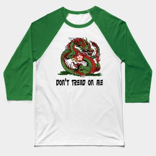 Don't Tread On Me (Hong Kong) Baseball T-Shirt